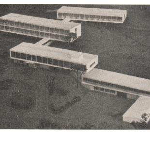 makieta; fot.: Architektura 1964 nr 11