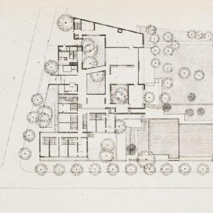 Rzut parteru; fot.: Architektura 1968 nr 9