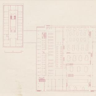 Przyziemie; fot.: Architektura 1957 nr 5