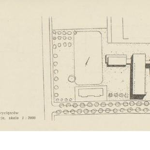 Sytuacja; fot.: Architektura 1957 nr 12